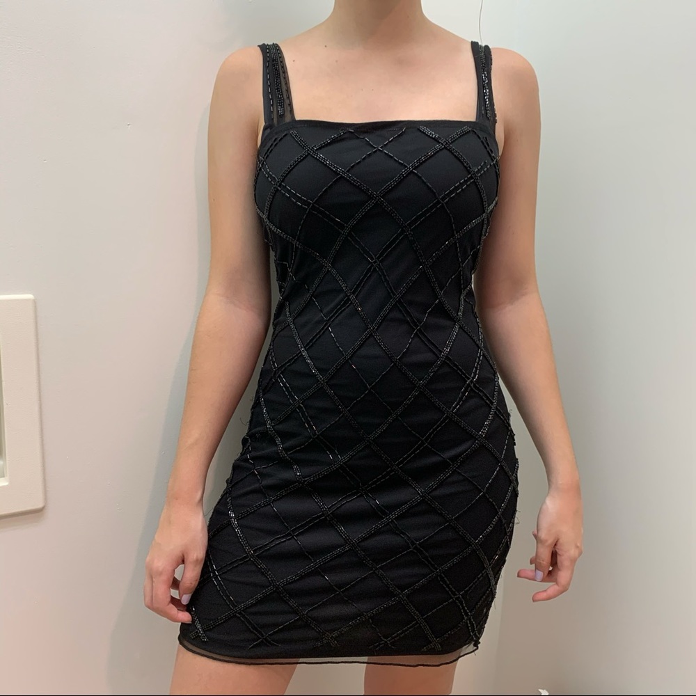 Bershka Mini Black Dress